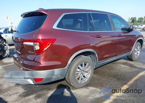 2019 Honda Pilot Ex-L из США, поврежденный, VIN 5FNYF6H59KB036858